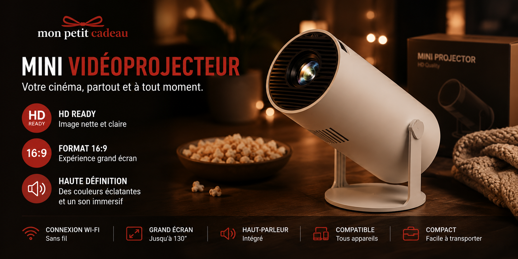 Mini Vidéoprojecteur